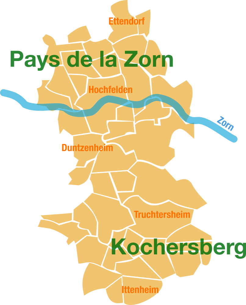 Carte du territoire de la CPTS CoKoZo